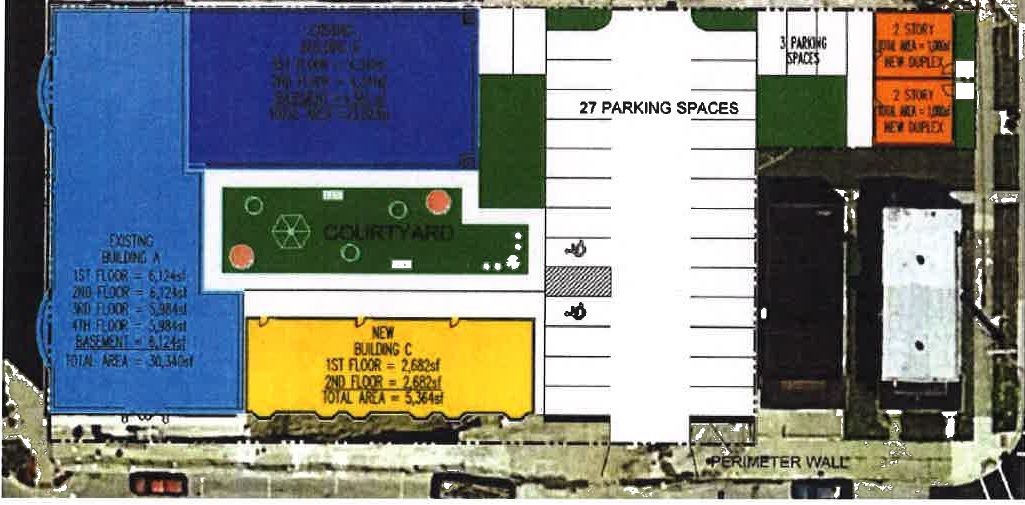 Former YMCA rendering